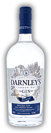 Darnley's Spiced Navy Strength London Dry Gin 57,1% Darnley's Spiced Navy Strength London Dry Gin 57,1%  0,7	 Liter - Vol 57,1%
