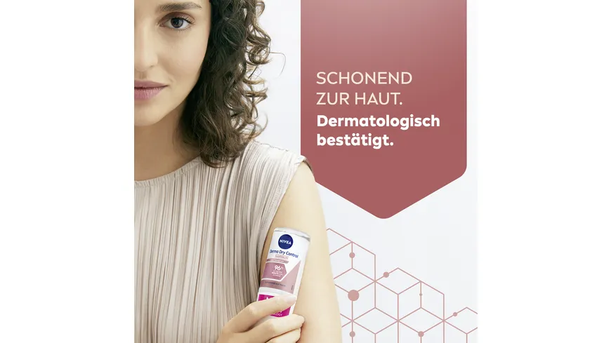 NIVEA Deo Roll-On Derma Dry Control Maximum Anti-Transpirant 50 ml