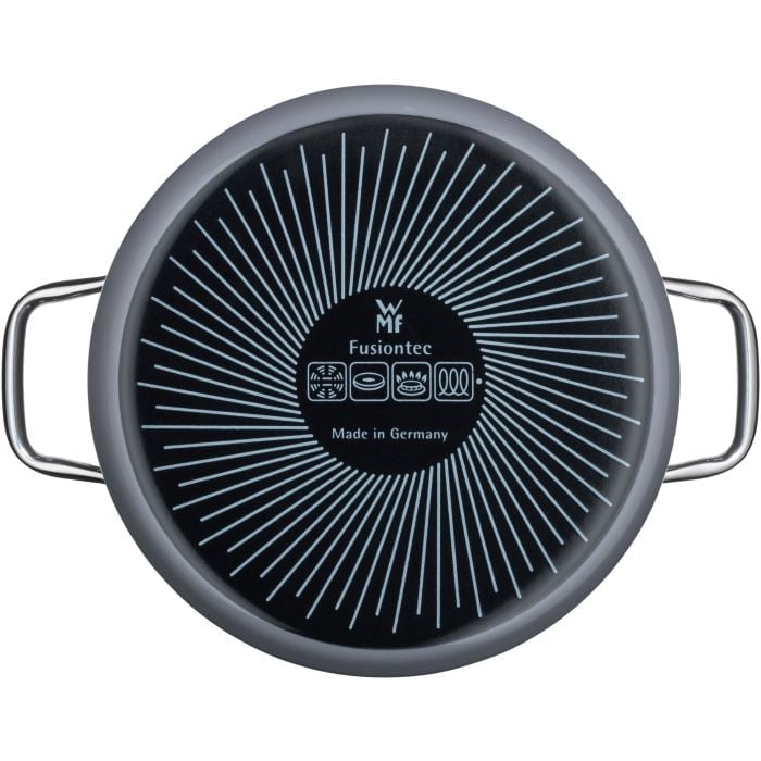WMF Fusiontec Essential Topf-Set, 3-teilig Calm Grey