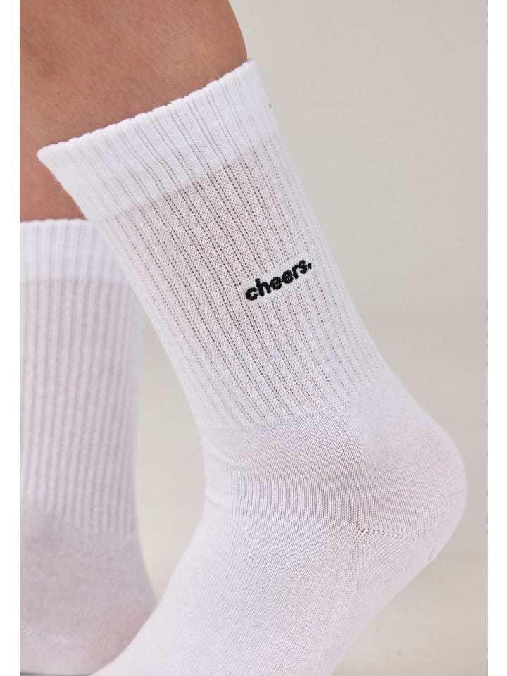 SNOCKS Tennissocken aus Bio-Baumwolle 2 Paar in Cheers günstig kaufen 35-38