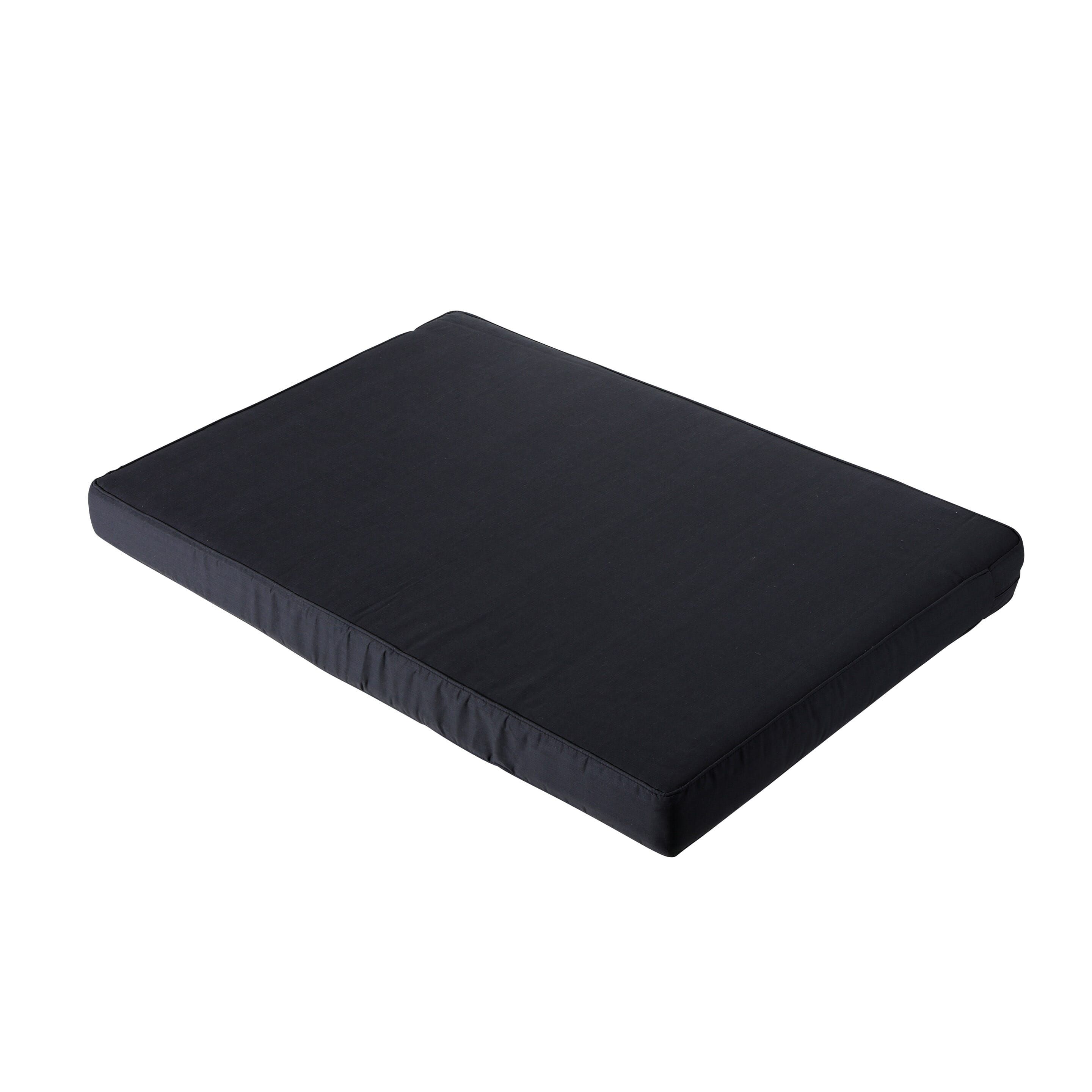 Madison Basic Black 120x80 Loungekissen