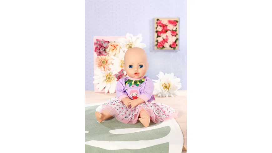 Zapf Creation - Dolly Moda Pulli  + Tutu Baumschaukel 43 cm