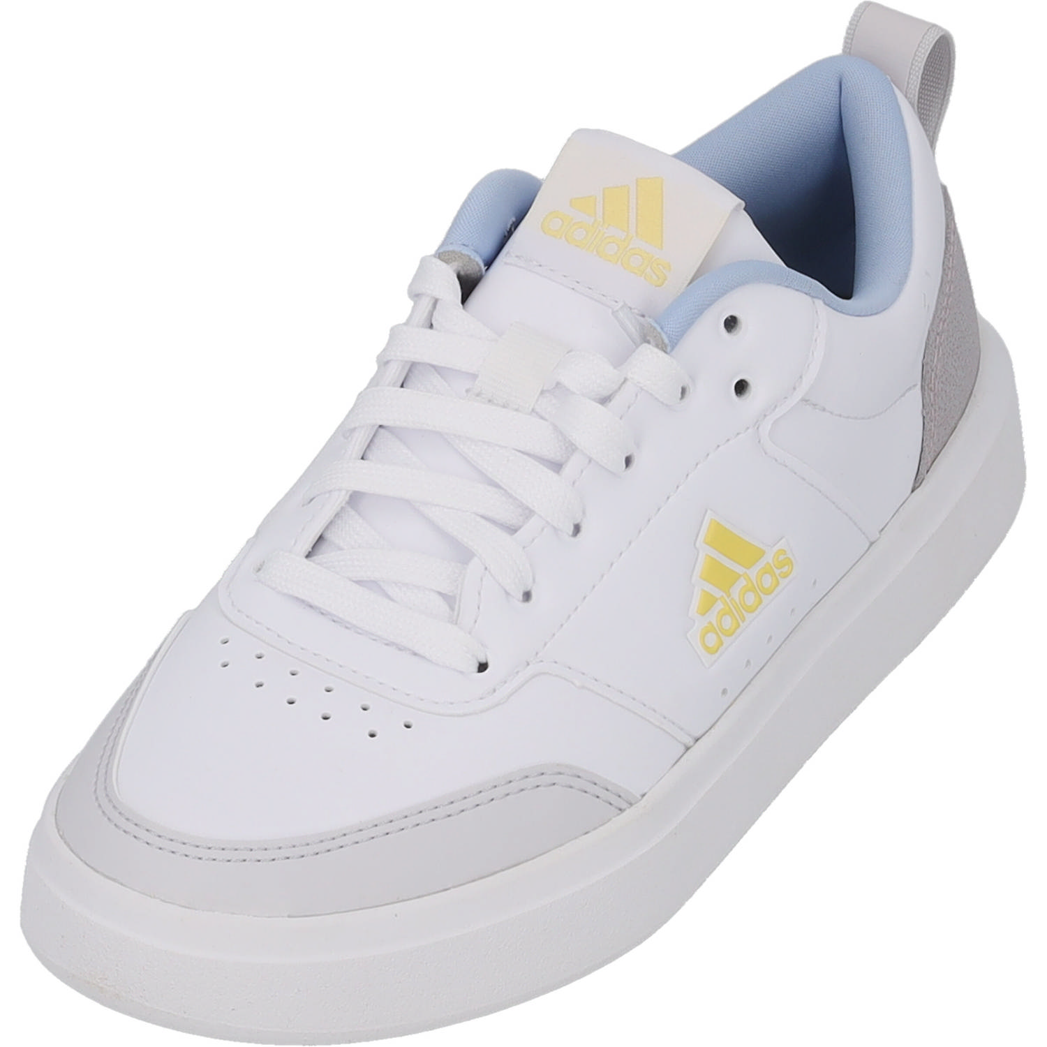 Adidas Parkst, Schnürschuhe, Damen, white/silver met/yellow