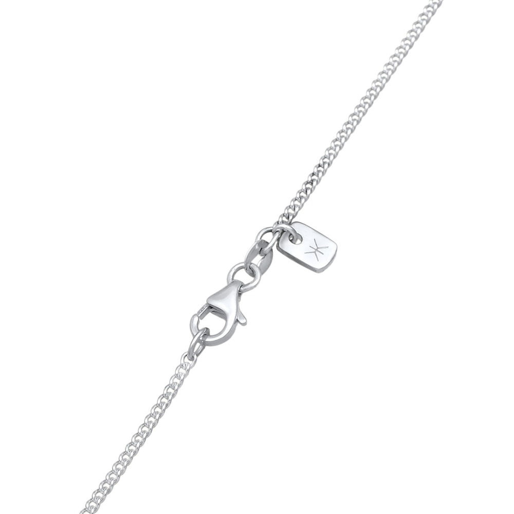 KUZZOI KUZZOI Collier Hommes Tendance élégante avec perles d'eau douce en argent sterlin collier