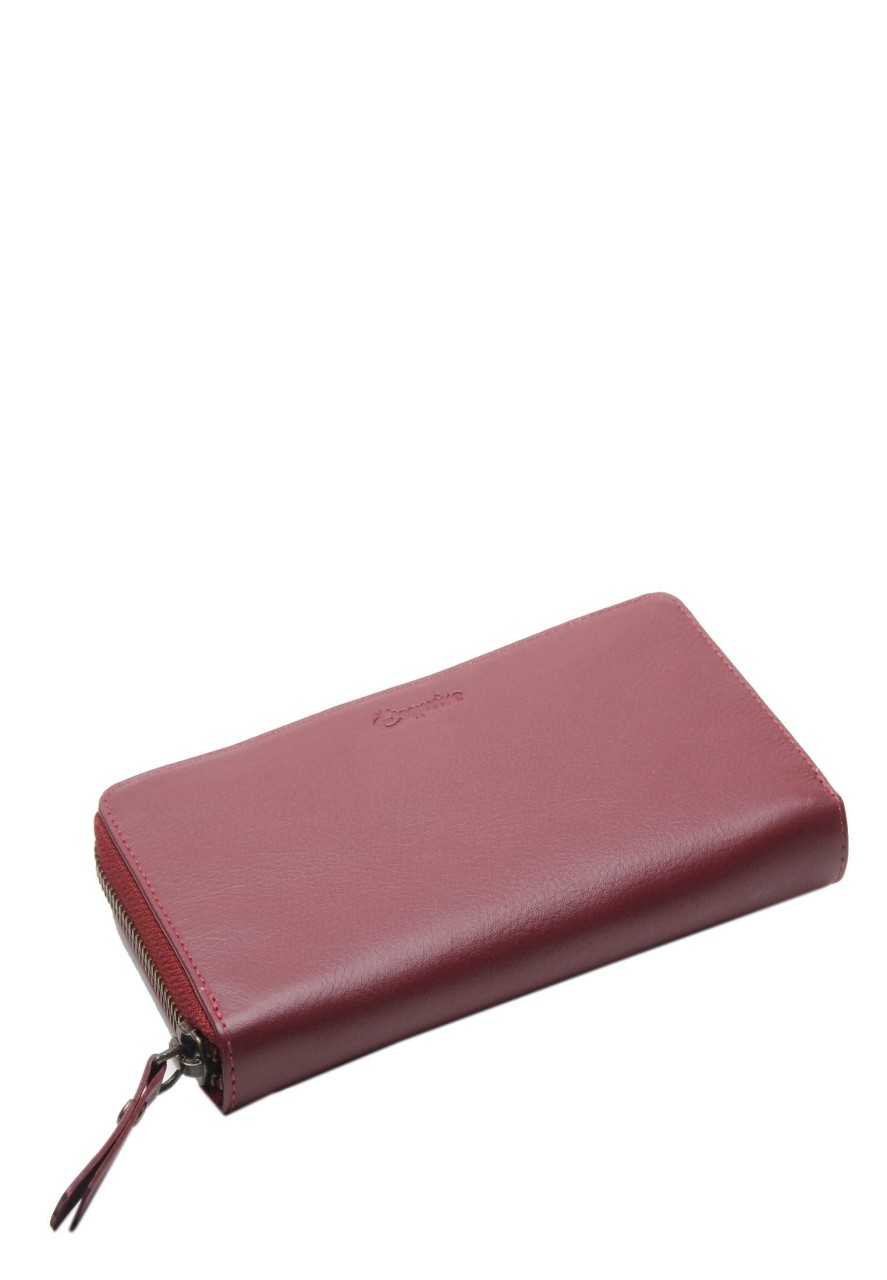 ESQUIRE Handtaschen rot PERU RV-Langbörse