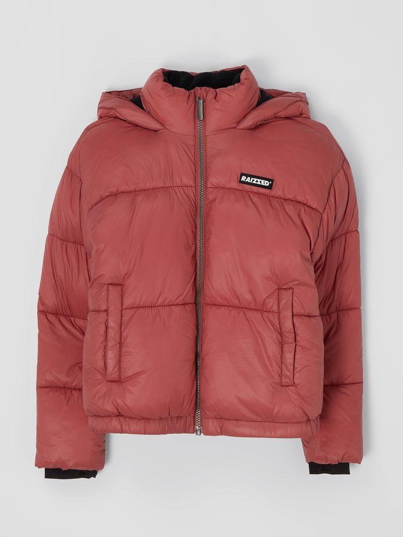 Steppjacke mit Kapuze Modell 'Lima' in altrosa