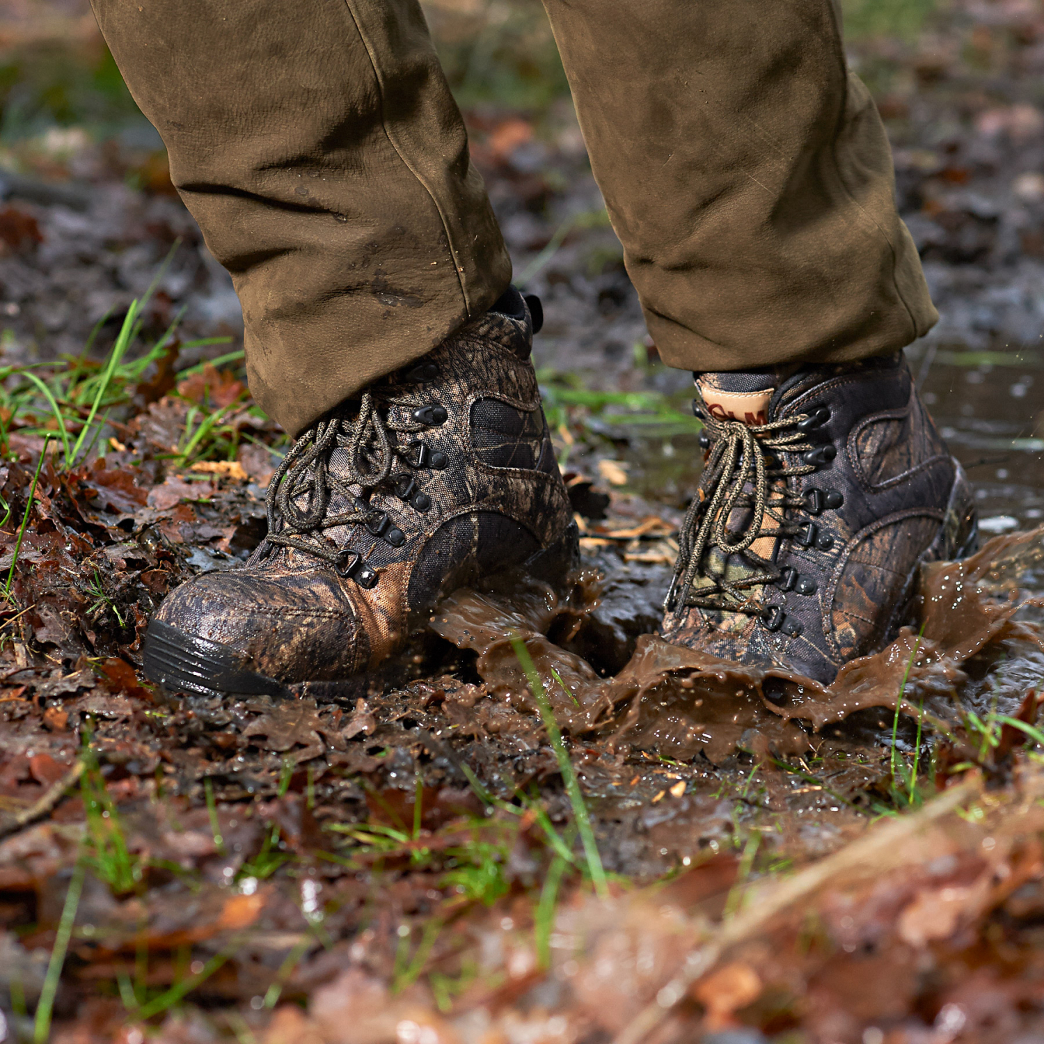 Almwalker Herren Boots Deep Forest