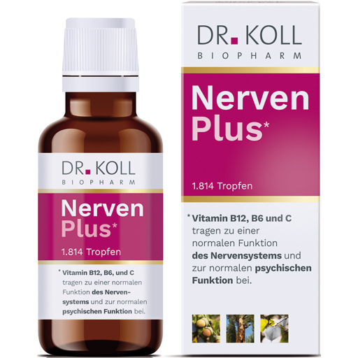 NERVEN PLUS Dr.Koll Gemmo Kompl.Vit.B12 B6 Tropfen  50 ml  Tropfen