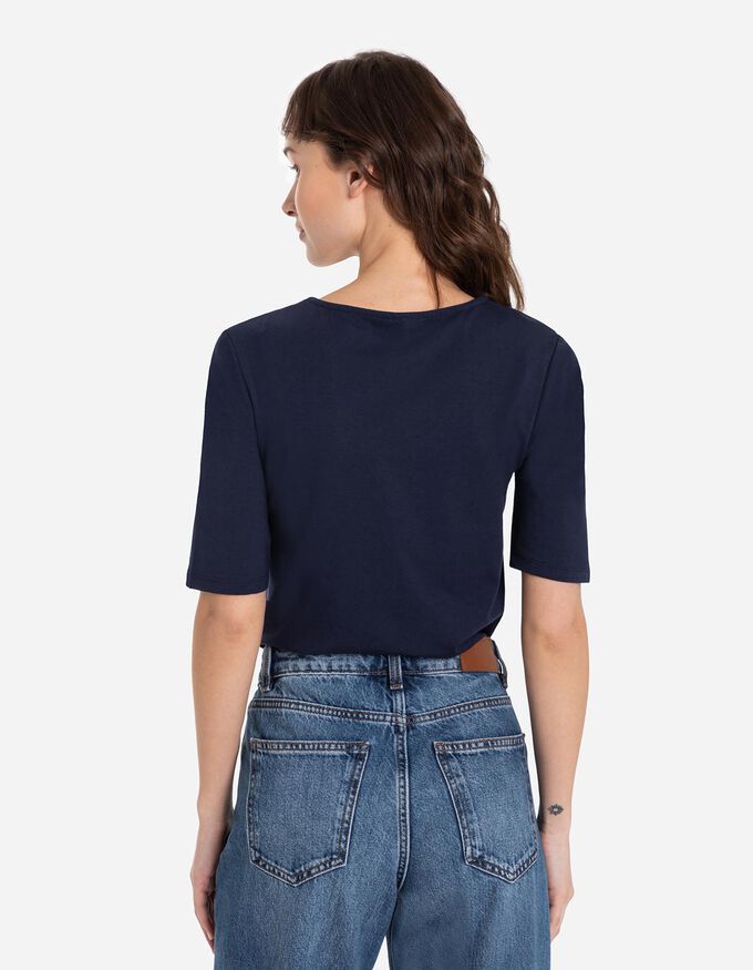 T-Shirt - Modal-Anteil