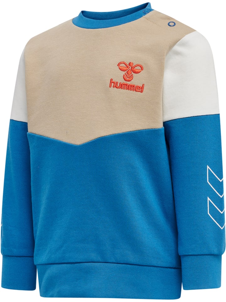 Hummel Hummel Druckknopf Sweatshirt Hmlfinn Jungen in VALLARTA BLUE günstig kaufen