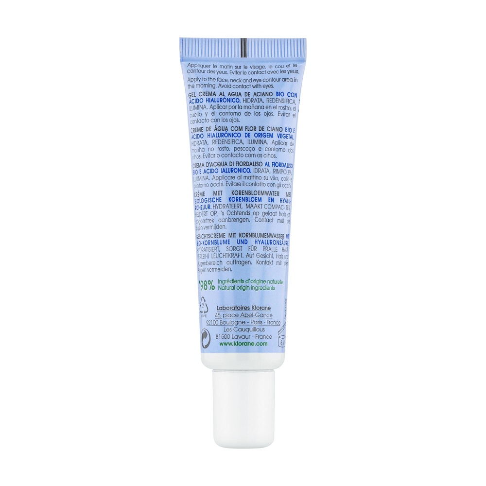 Klorane KLORANE BLEU CR EAU30 Crème