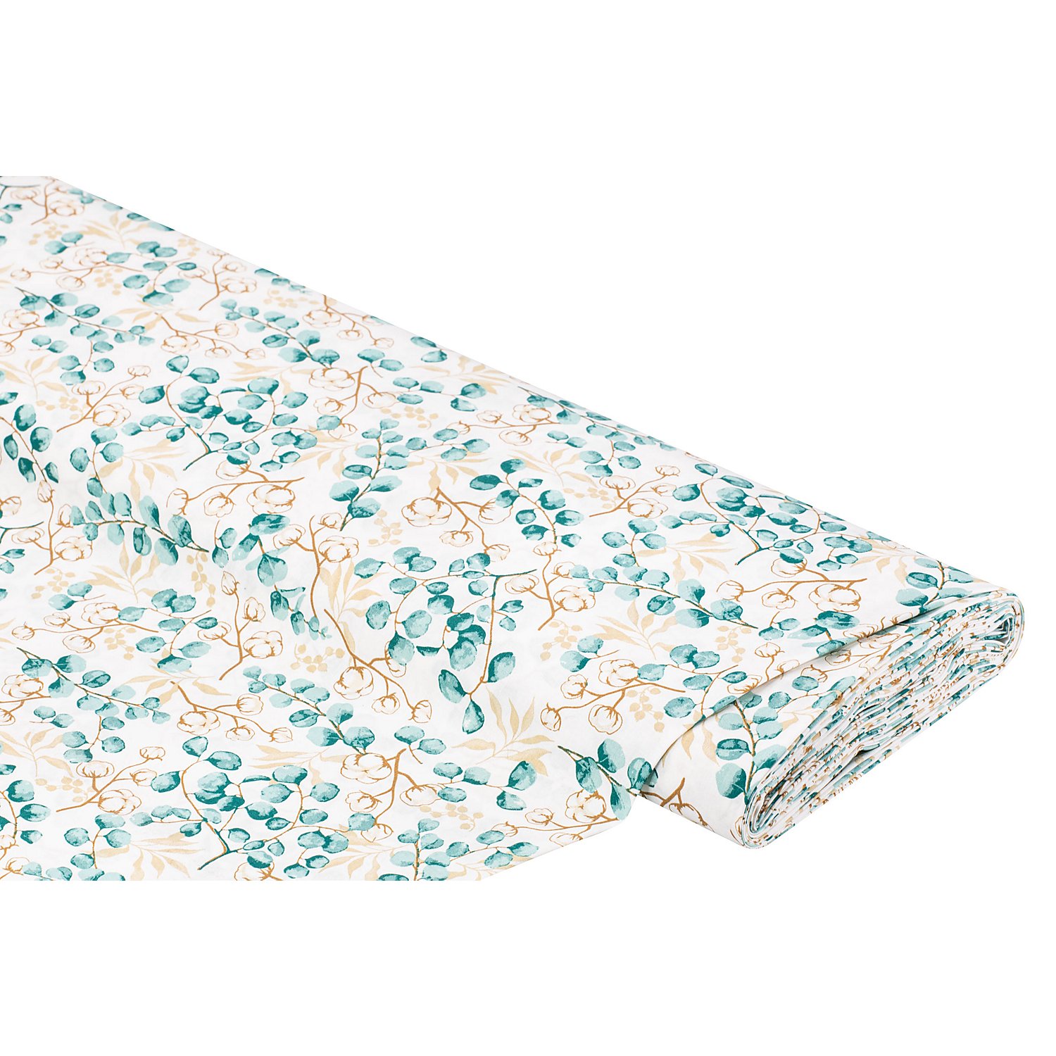 Baumwollstoff Eucalyptus & Cotton 