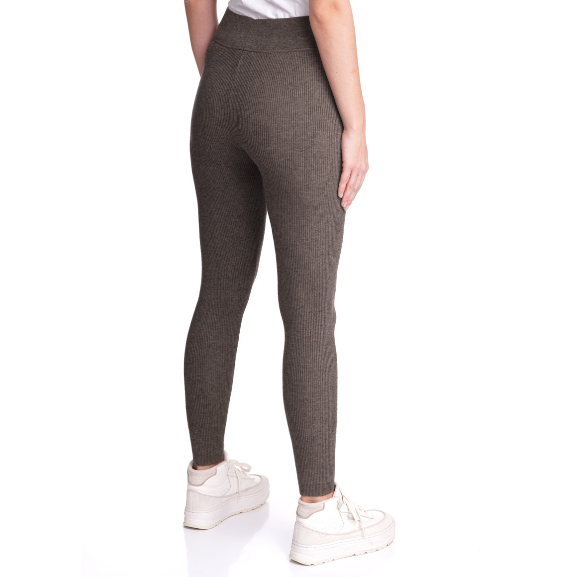 Damen Loungewear-Leggings in Ripp-Optik