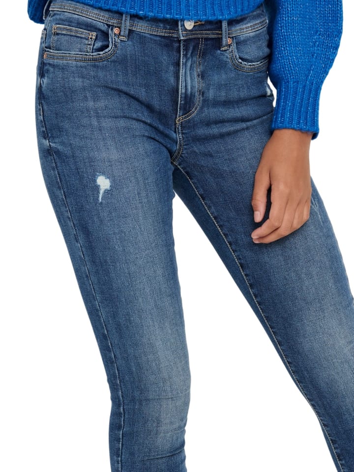 ONLY Jeans ONLWAUW LIFE skinny in Blau günstig kaufen
