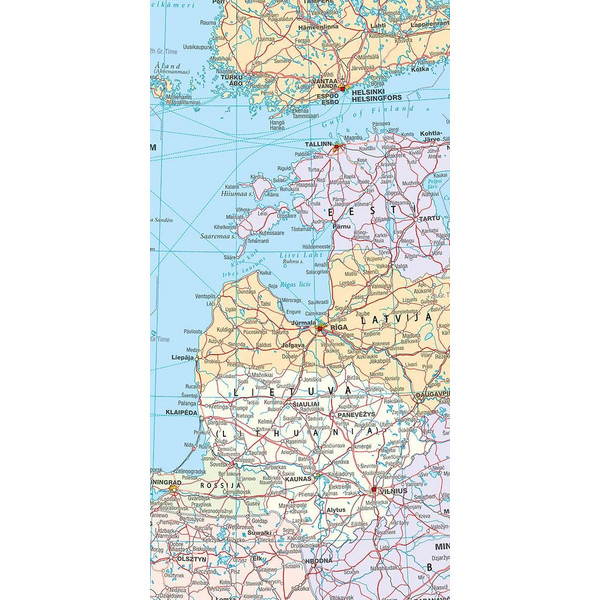 KuF Europa politisch 1 : 4 500 000. Poster - Poster