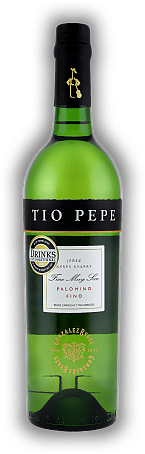 Gonzalez Byass Tio Pepe Extra Dry Palomino Fino Gonzalez Byass Tio Pepe Extra Dry Palomino Fino 4 Jahre im Solera System gereift. 0,75	 Liter - Vol 15%