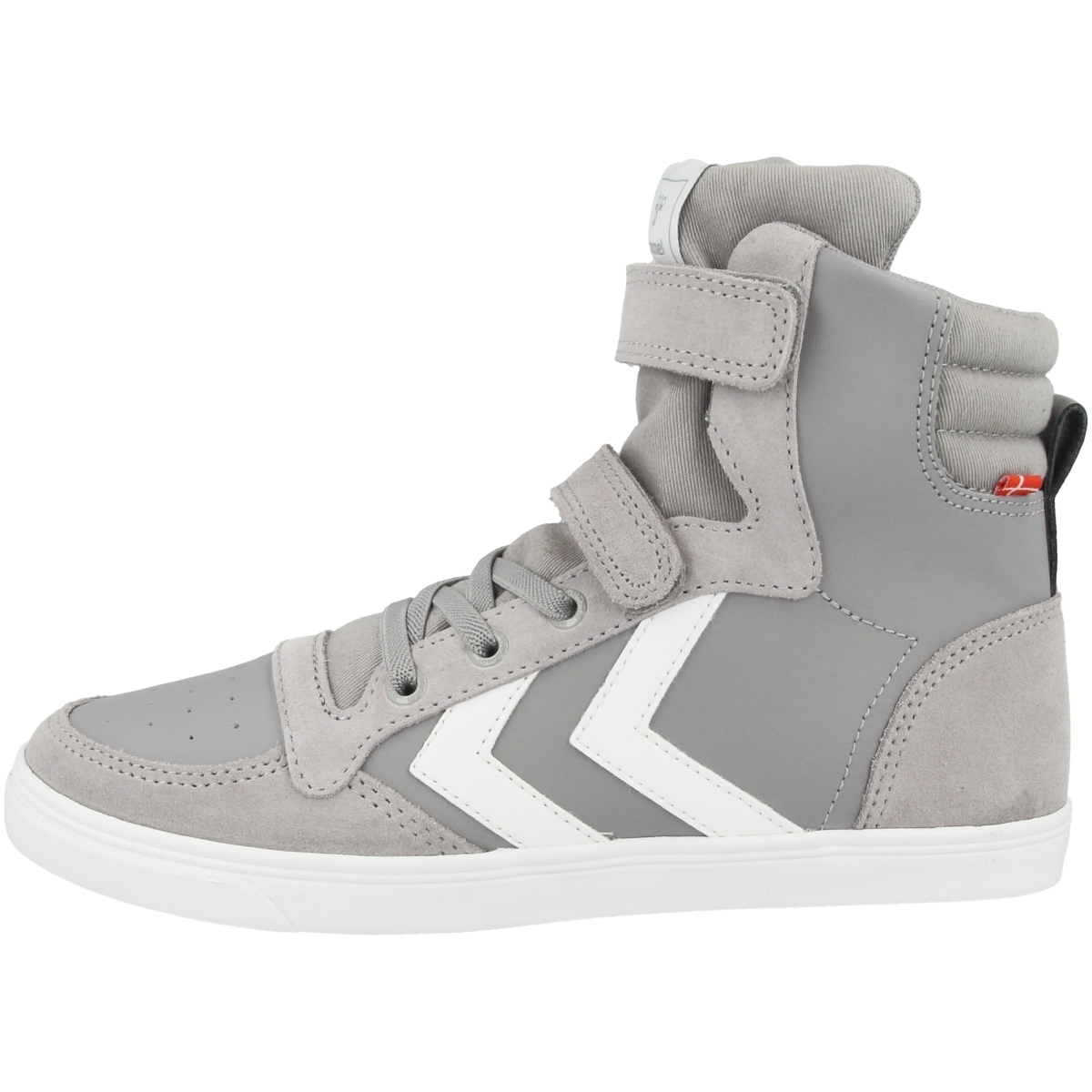 Hummel Slimmer Stadil Leather High JR Sneaker high grau