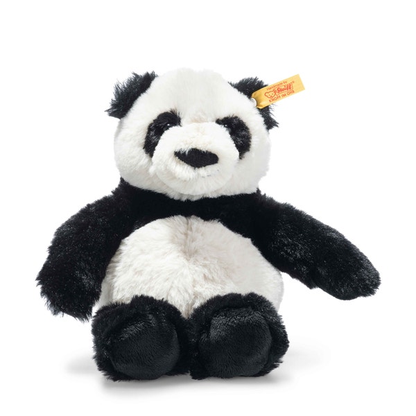 Soft Cuddly Friends Ming Panda, 20 cm, weiß