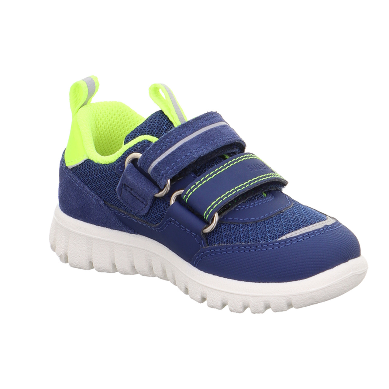 SPORT7 MINI - Blau/GelbSneaker low mit Klettverschluss
