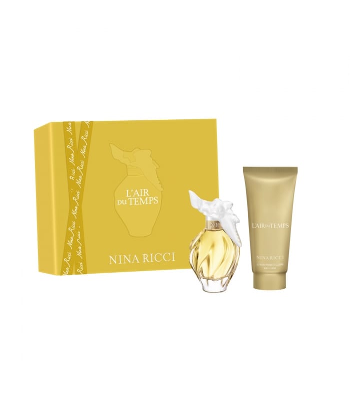 Nina Ricci-L'AIR DU TEMPS-Coffret Eau de toilette 50  ml et lait pour le corps 75 ml