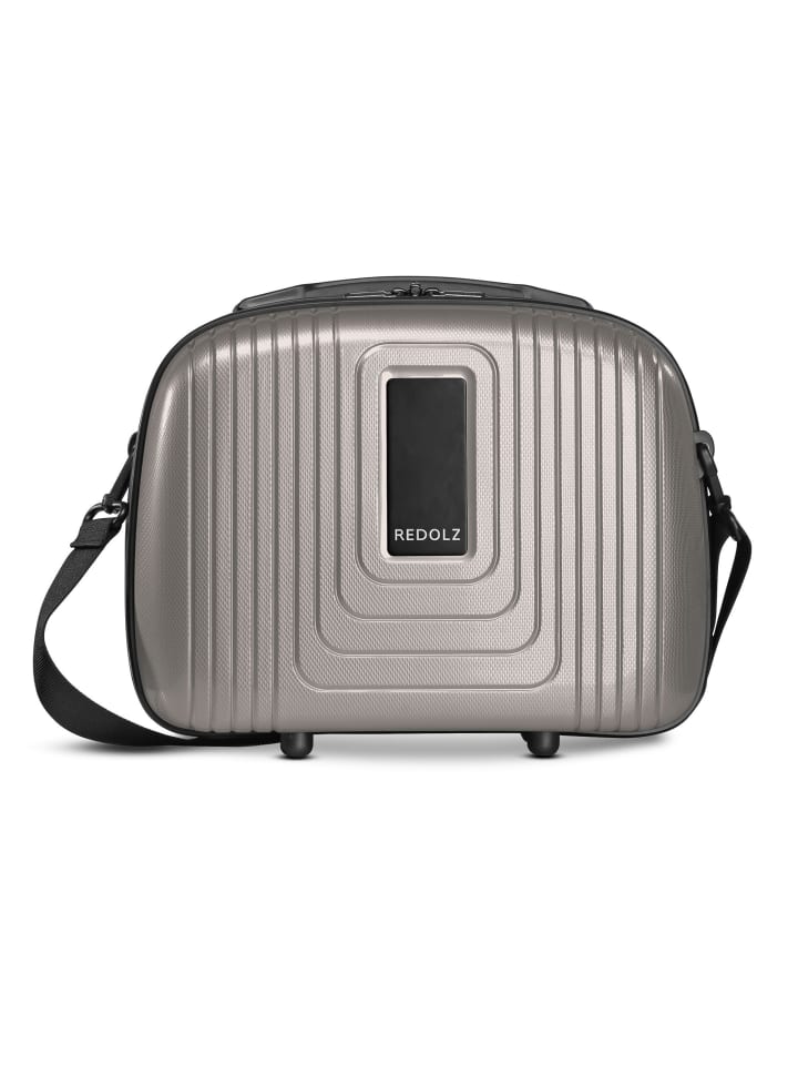 Redolz Essentials 14 Beautycase 34 cm in coffee grey metallic günstig kaufen onesize