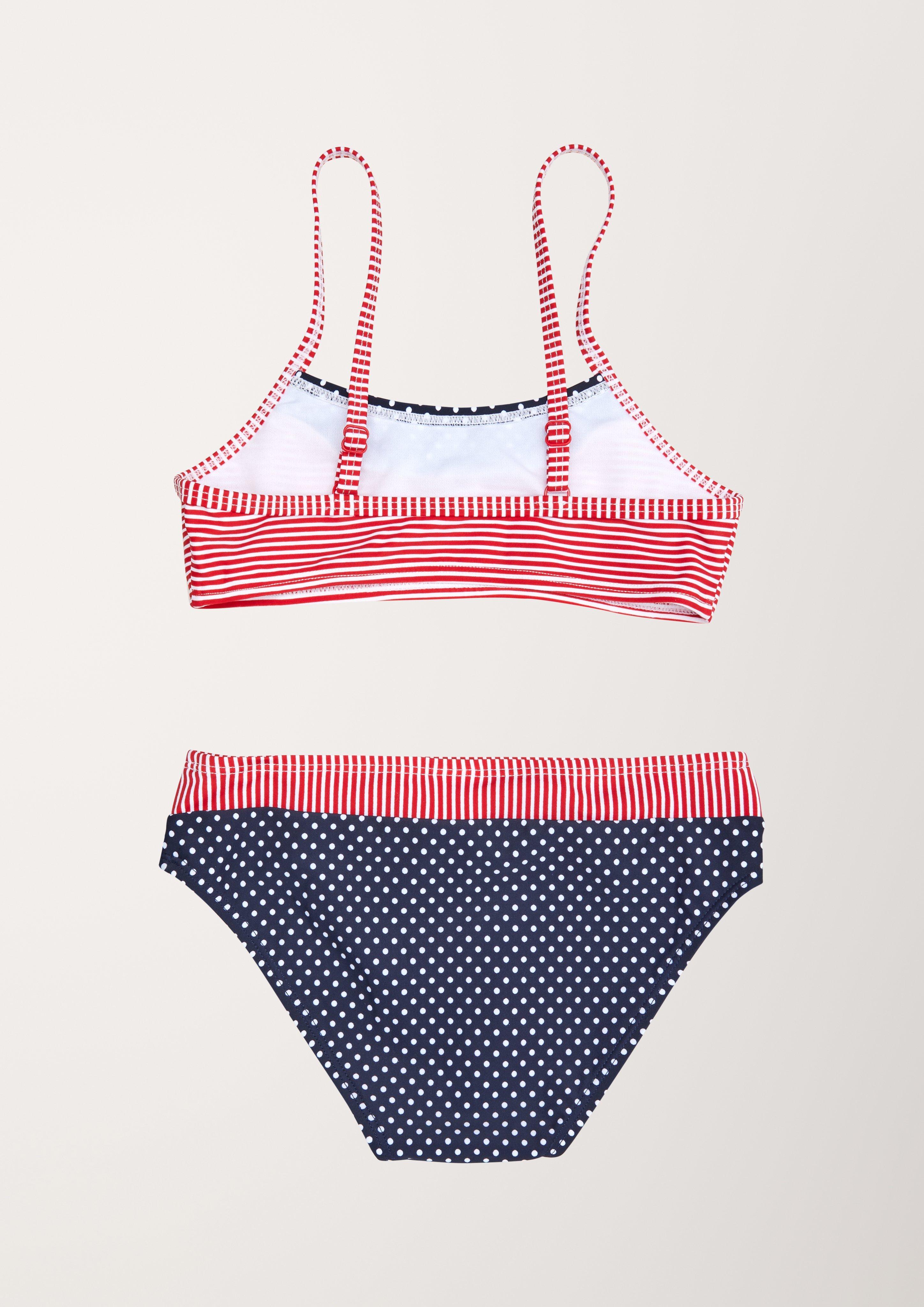 <p>Bustier Bikini mit Muster</p>  535.920.104.46401-34G1