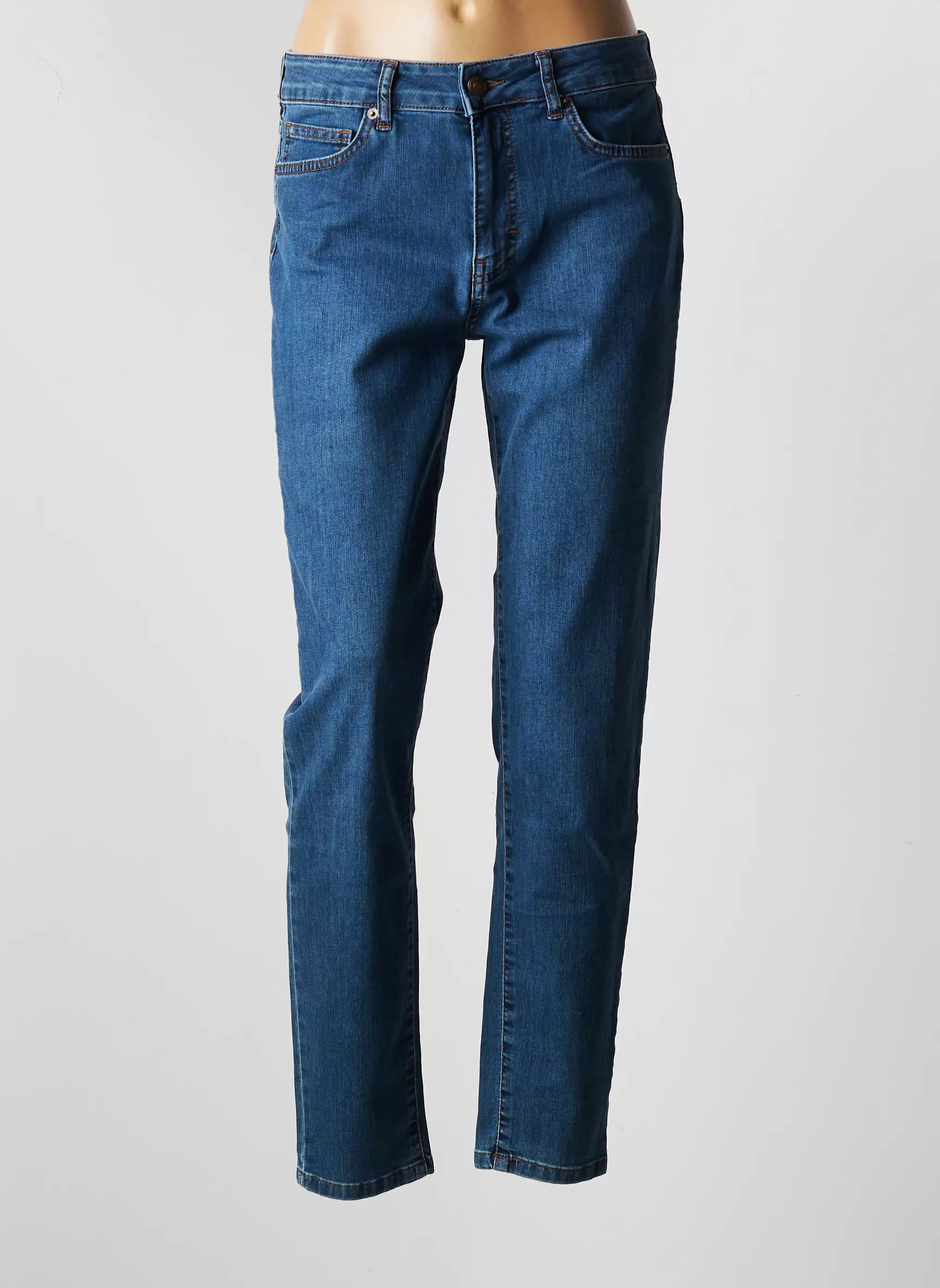 Five Jeans Coupe Slim Femme couleur bleu