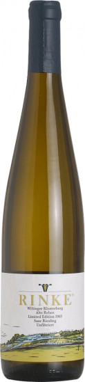 2019 Wiltinger Klosterberg Saar Riesling Alte Reben Limited Edition unfiltriert trocken - Weingut Rinke