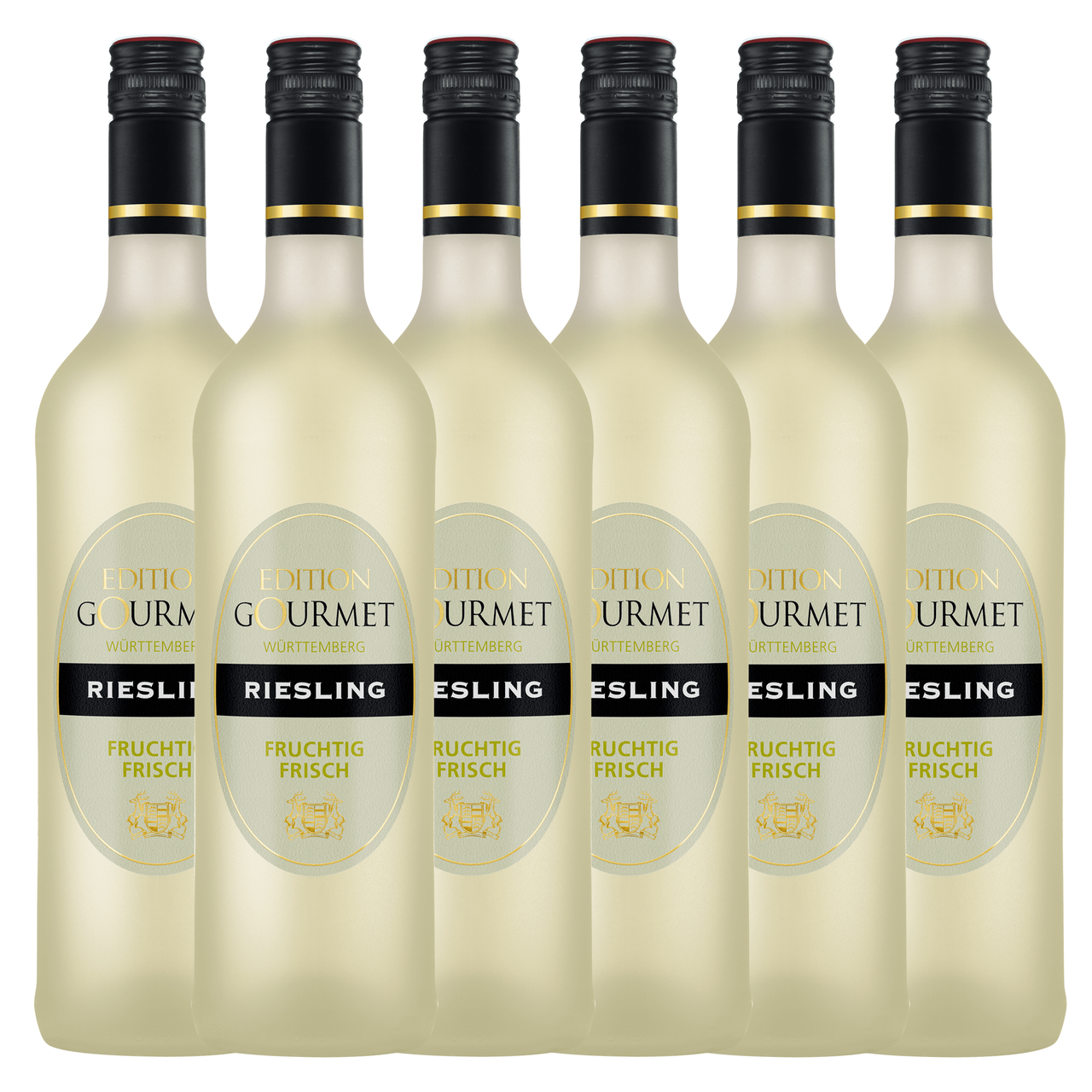 Württembergische WZG Edition Gourmet Riesling Qualitätswein trocken 0,75L 6er Karton