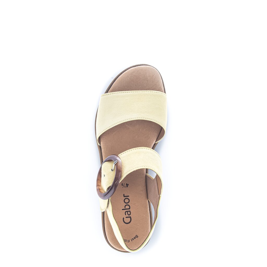 Gabor fashion Plateau Sandale gelb