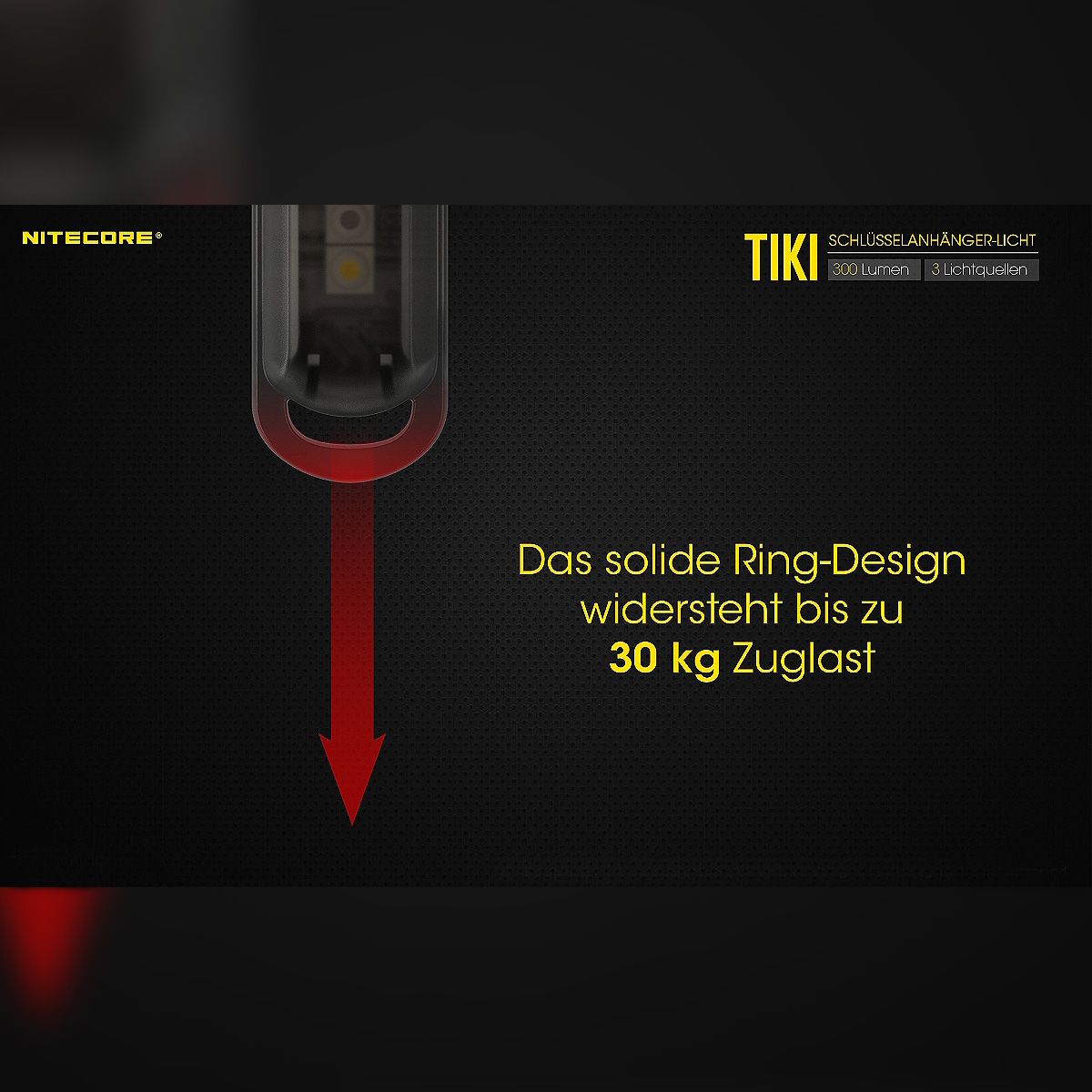 LED Lampe TIKI