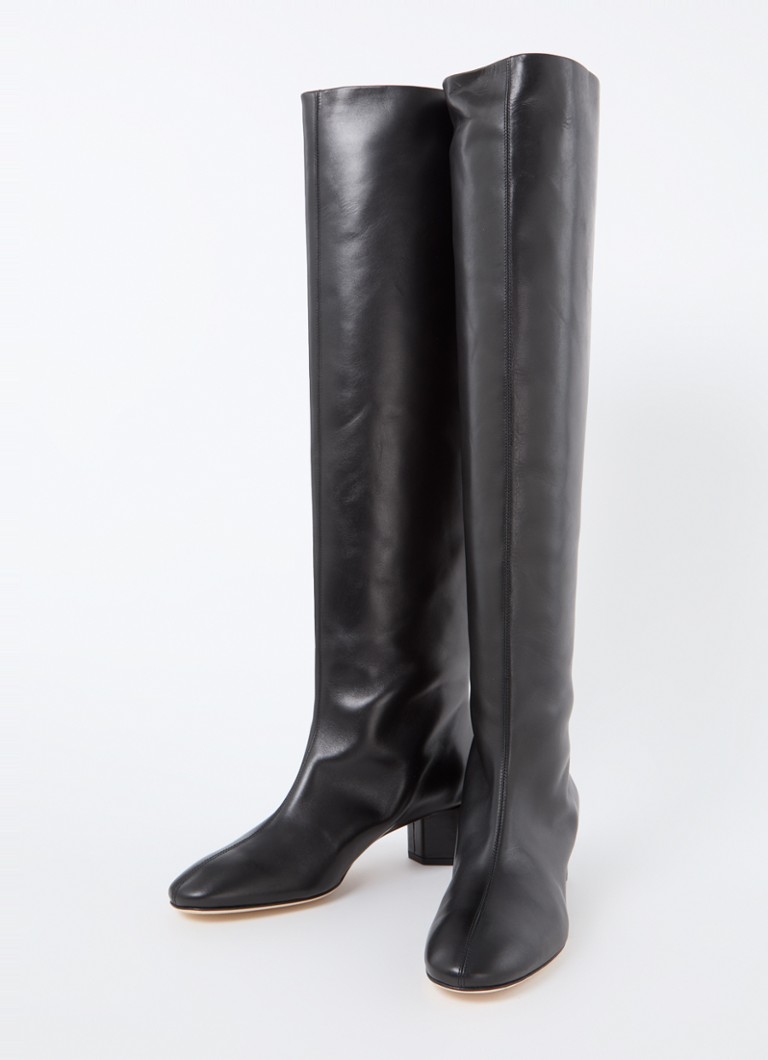 Aeyde Willa over-the-knee calfskin boot