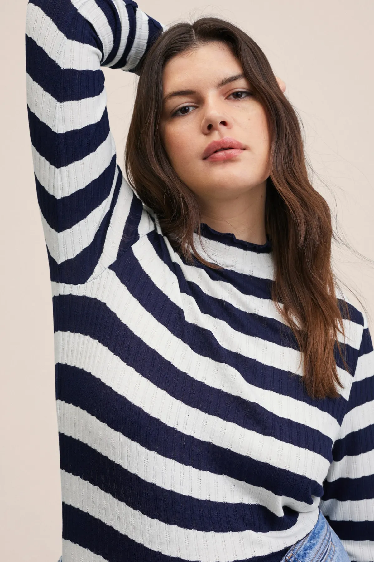 MANGO  27004014 Damen/Mädchen Dark Navy