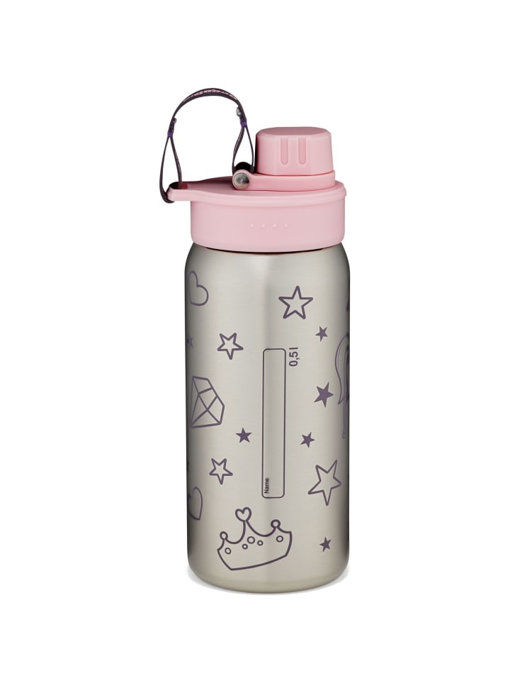 Ergobag Edelstahl Trinkflasche Rosa in Rosa günstig kaufen onesize