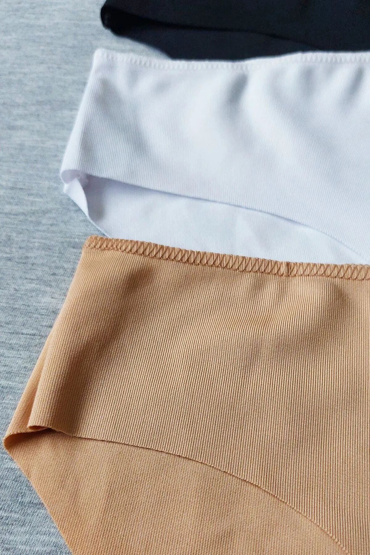 Sensu  Damen-Slip-Höschen mit Laserschnitt (Elasty Waist), 3er-Pack
