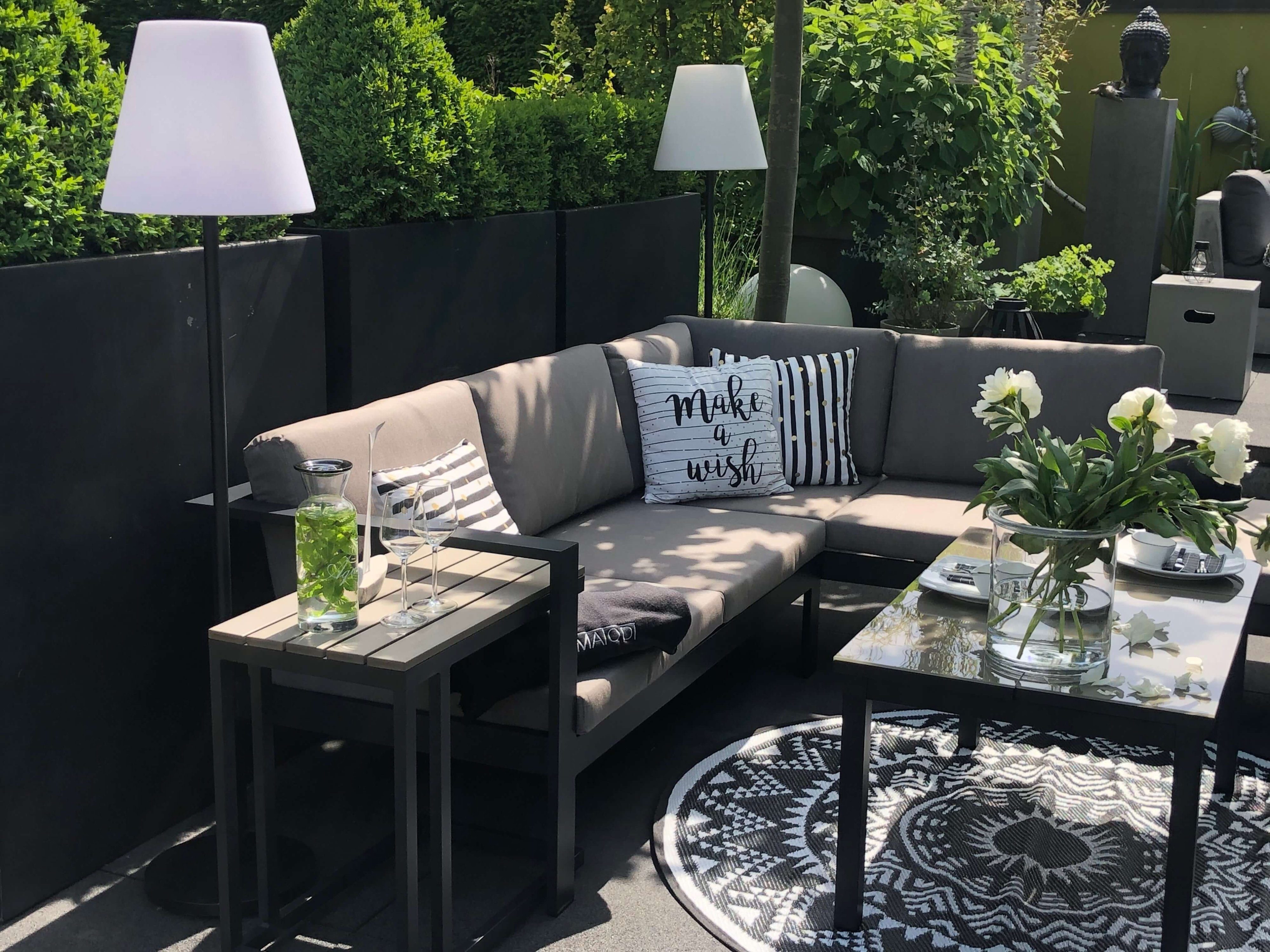 Matodi Gartenlounge-Set TAUPE