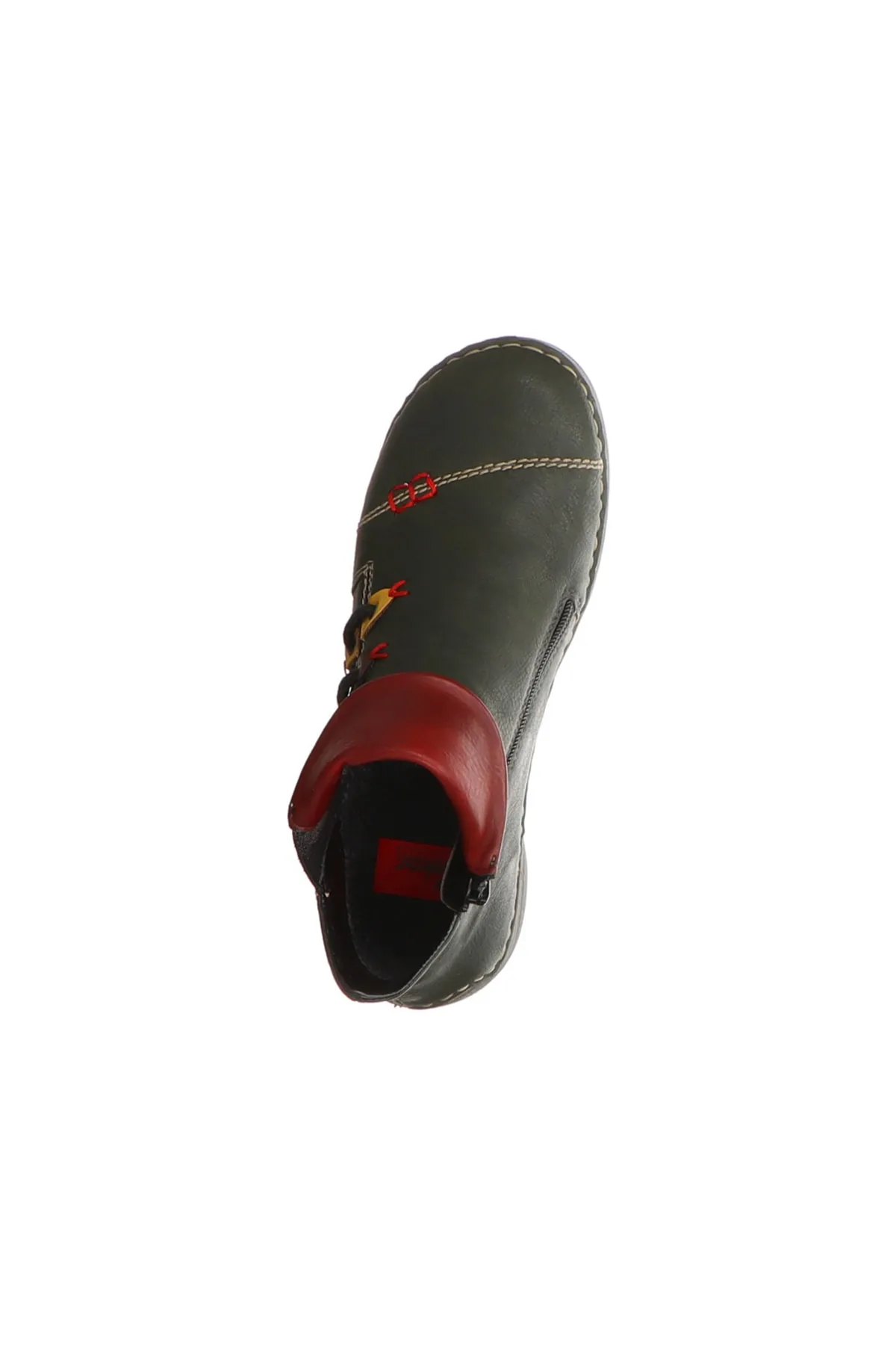 Rieker  Stiefelette - Grün - Flacher Absatz