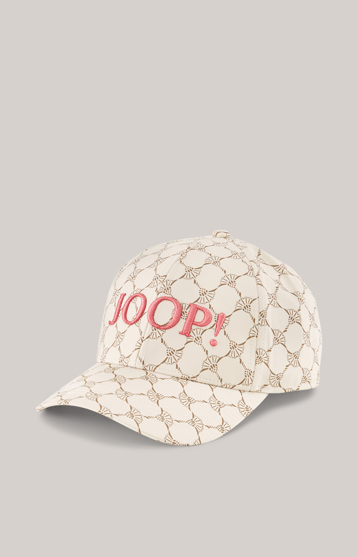 Cap in Beige gemustert