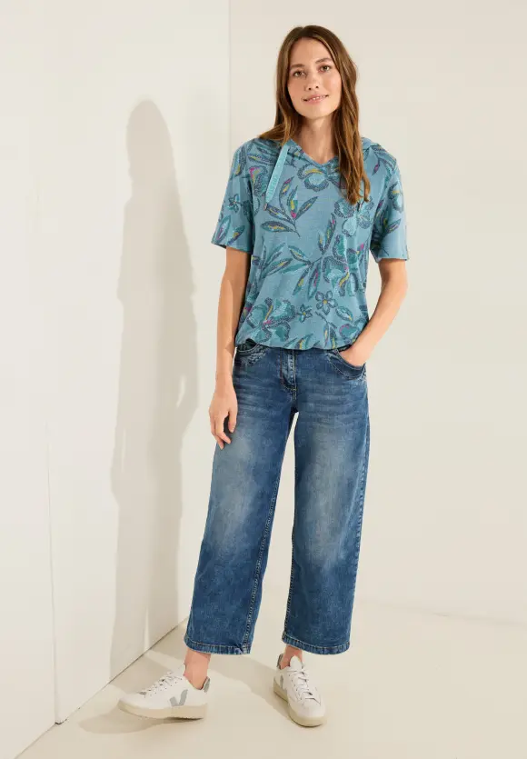 CECIL Kapuzenshirt mit Print