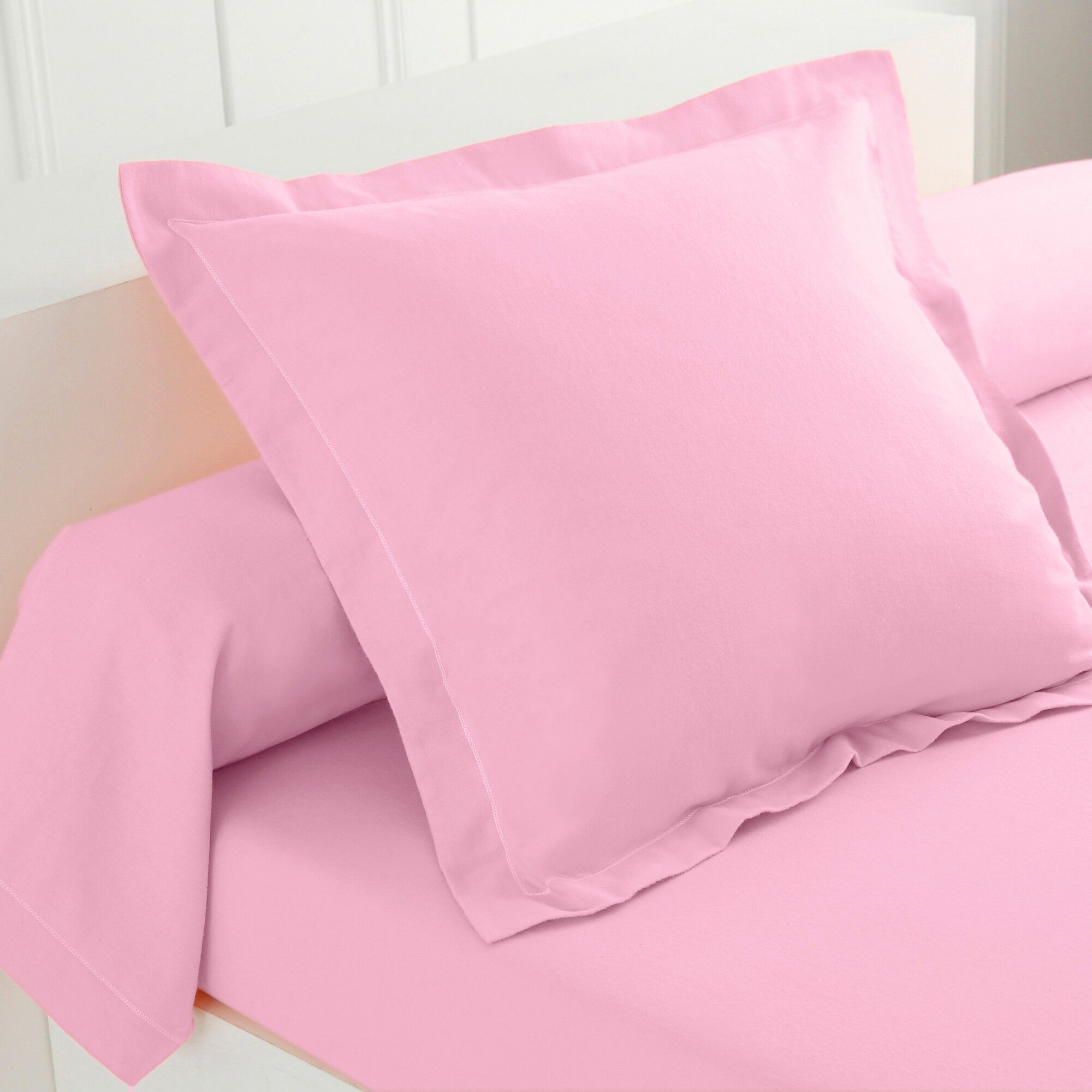 Linge de lit uni flanelle