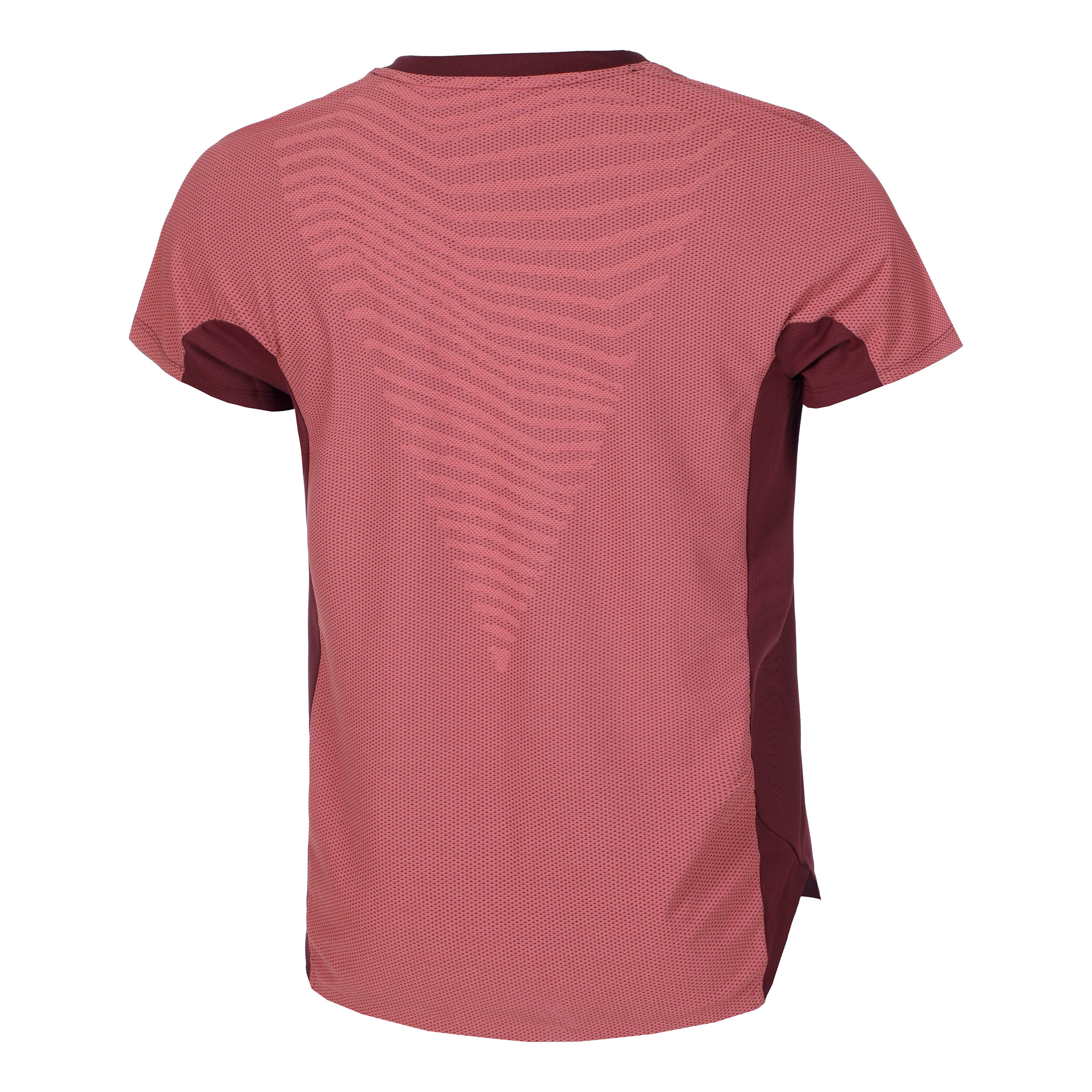 Dri-Fit Advantage Court Slim UL RG Polo Herren - Dunkelrot, Altrosa