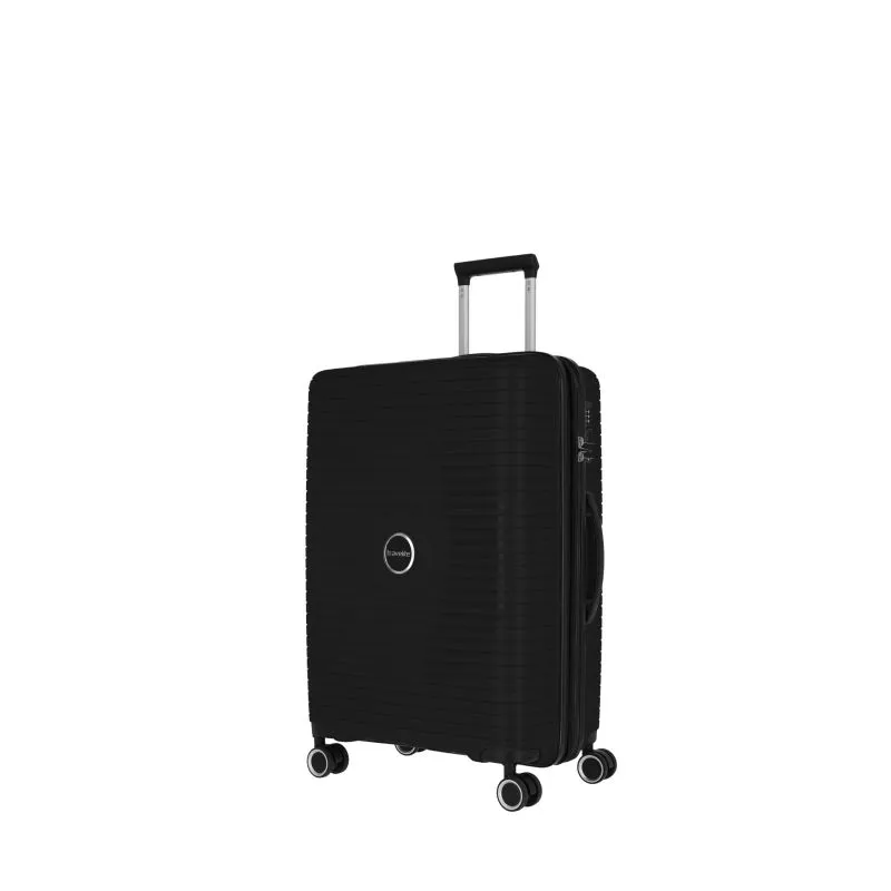 Travelite ORBITA Trolley M (67cm) mit 4 Rollen - Schwarz