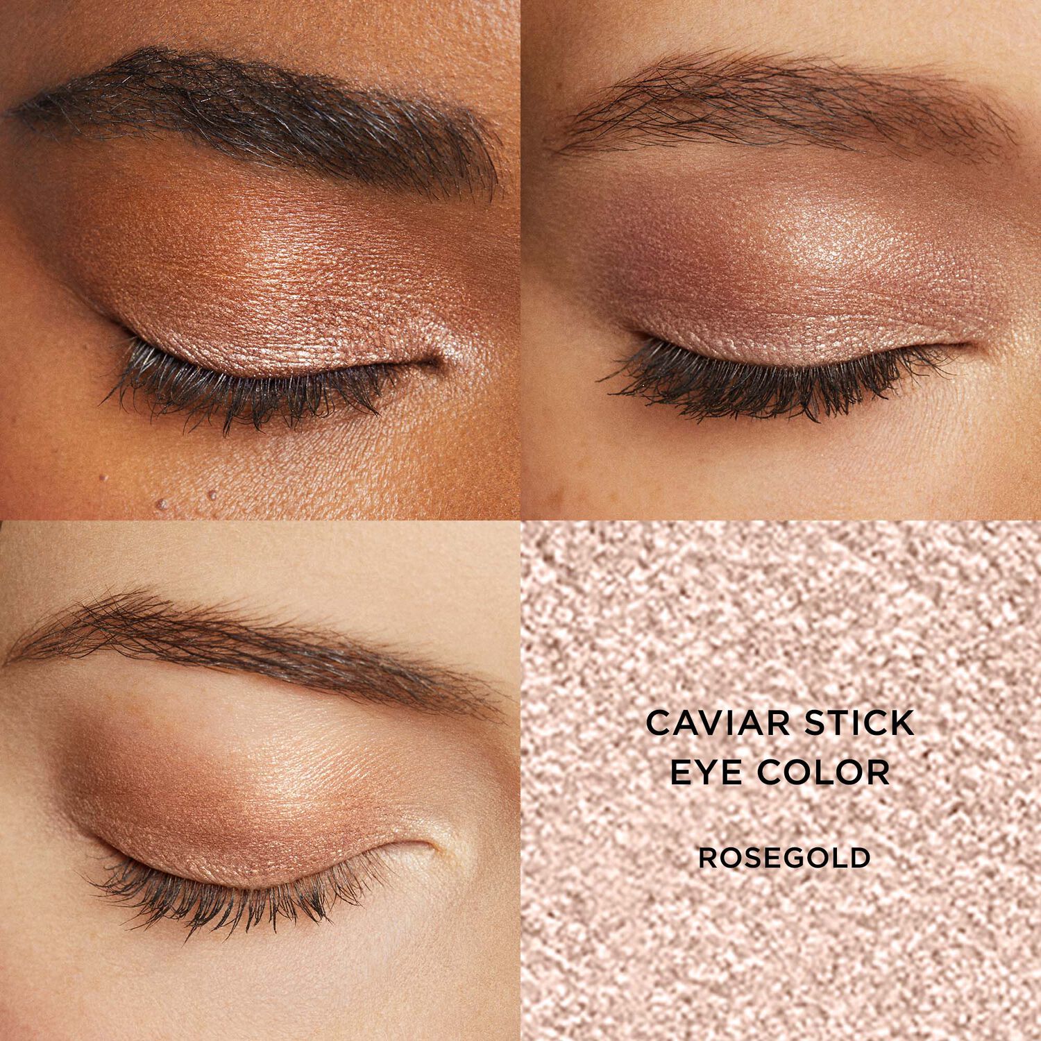 Laura Mercier Rose Glow Caviar Stick Trio Trio Crayon Paupières