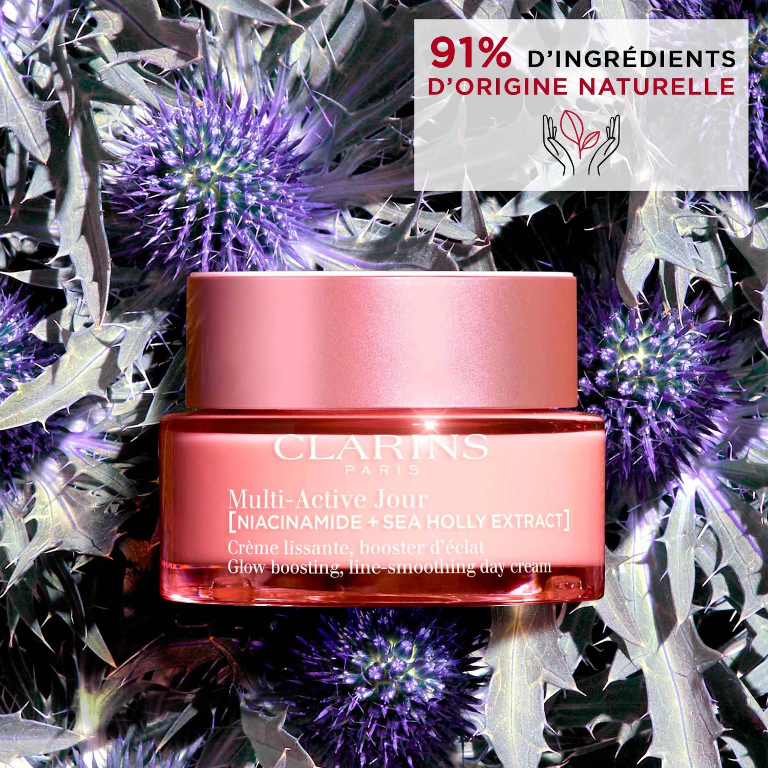 Clarins denný vyhladzujúci krém, posilňovač žiarivosti