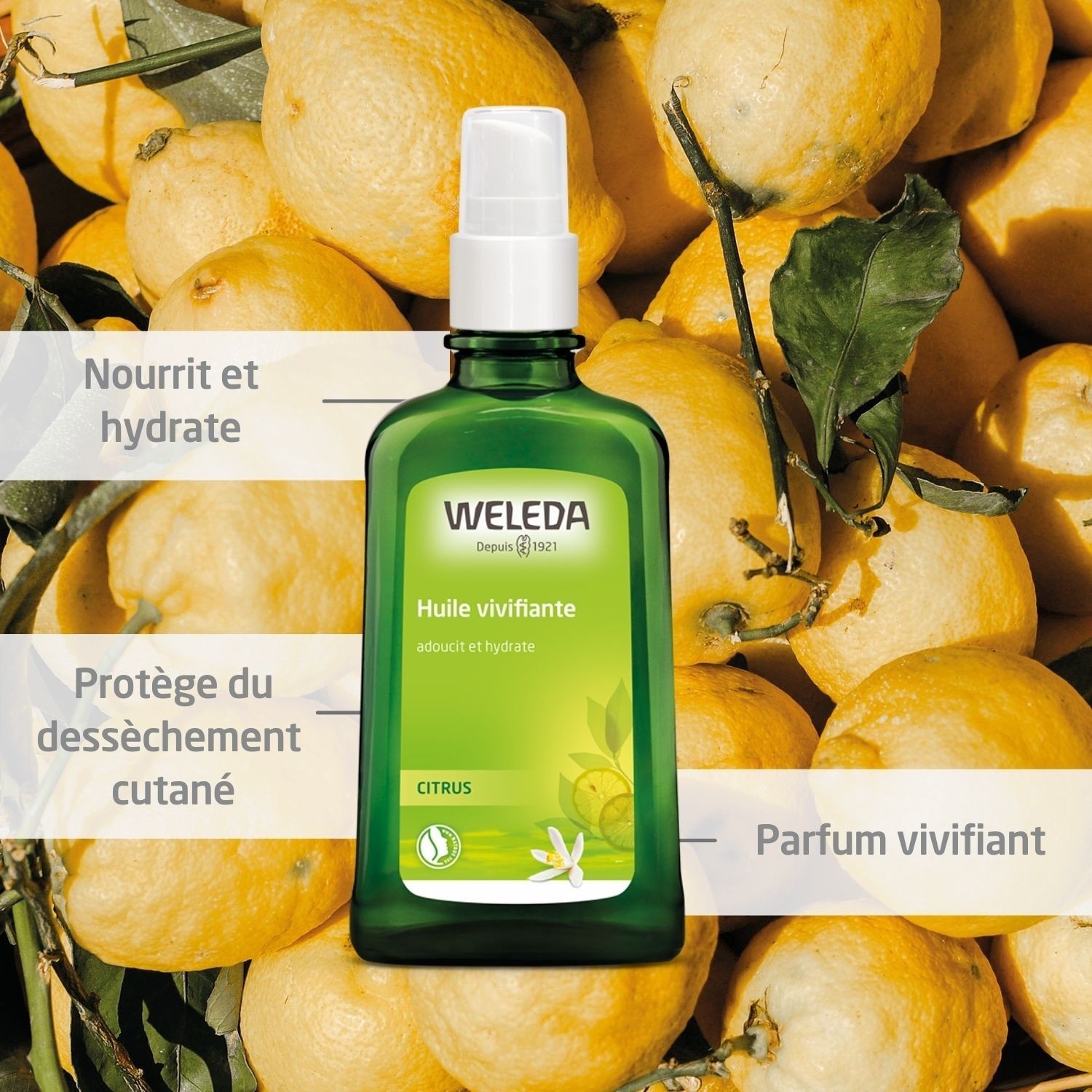 Weleda ulje za jačanje citrusa - 100 ml (bočica s pumpicom)