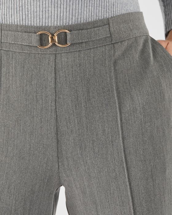 Pantalon enfilable à boucle fantaisie