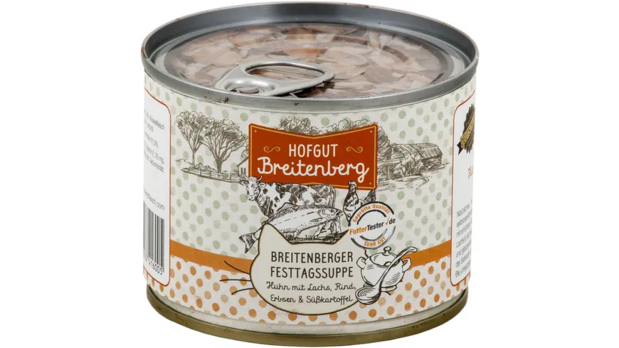 Hofgut Breitenberg Katzennassfutter Festtagssuppe 180g 180 g