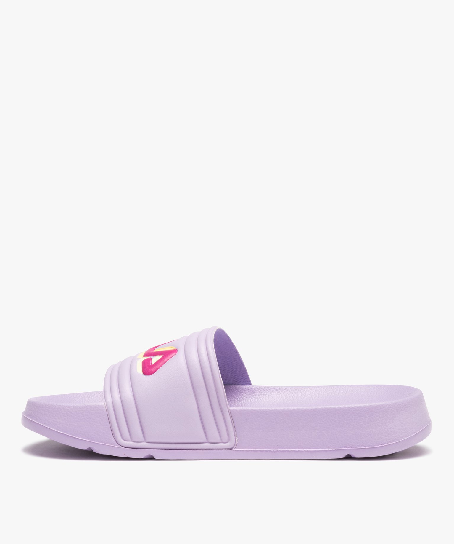 Mules de piscine femme colorées - FILA violet clair | GEMO