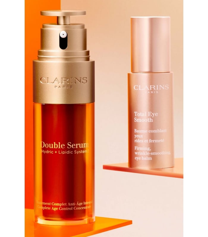 Clarins-TOTAL EYE SMOOTH-Baume comblant yeux rides et fermeté