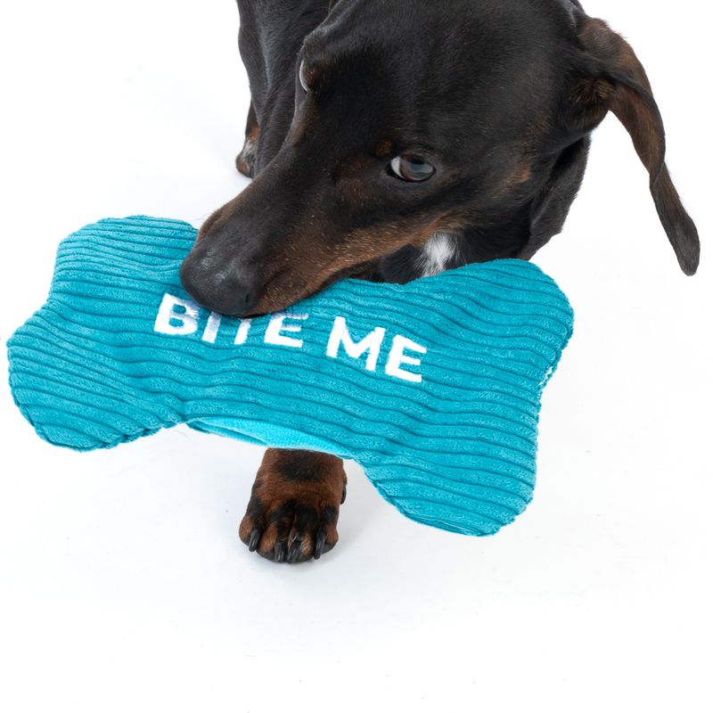 TIAKI Hundespielzeug Bite Me Plüschknochen
